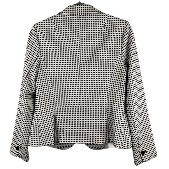 TALBOTS BLAZER | Ivory/Black | Small - Picture 2 of 4
